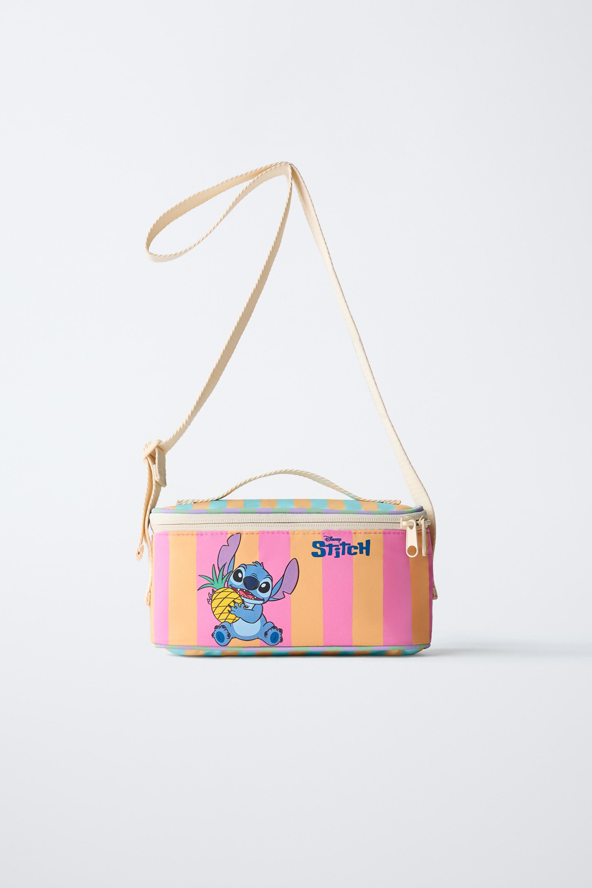 リロ＆スティッチ ©DISNEY ストライプ柄バッグ - ピンク | ZARA