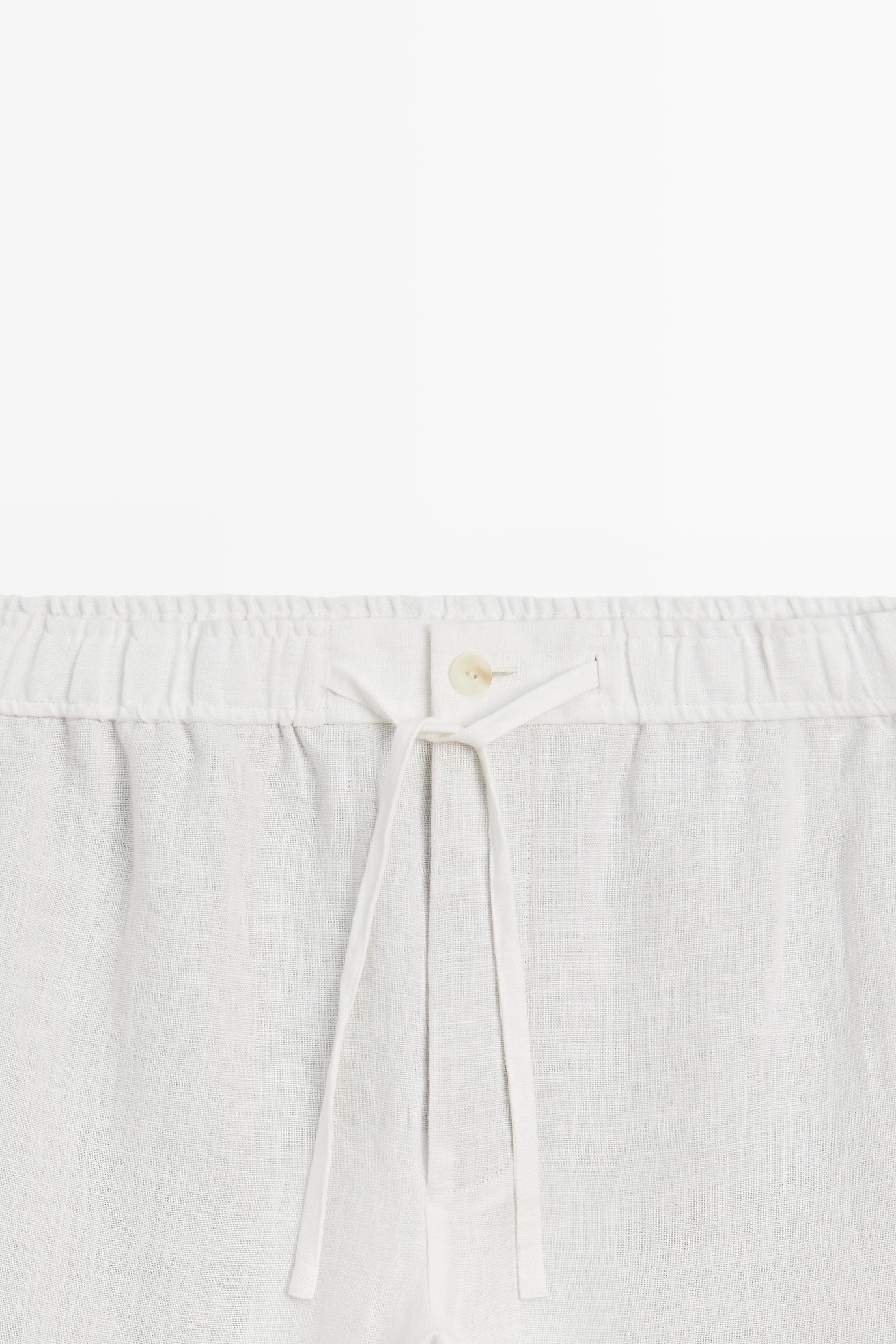Pantalon jogging 100 % lin