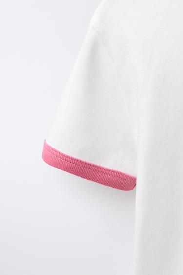 T-SHIRT À IMPRIMÉ FRAISES - Blanc de Zara - Image 3