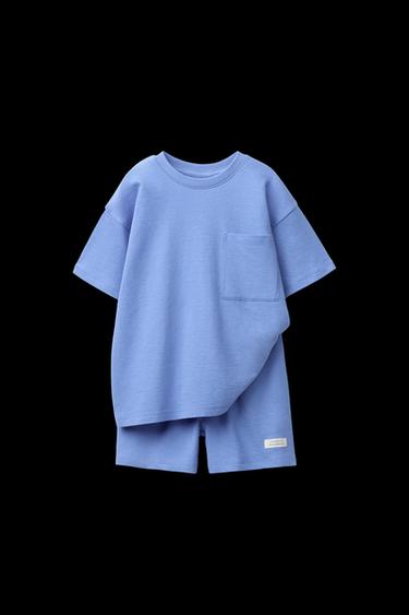 2-6 JAHRE/ UNIFARBENER SCHLAFZUG - Blau von Zara - Bild 0