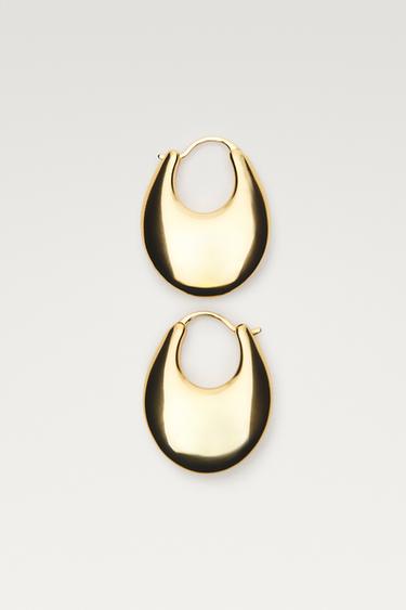 XS hoop earrings — Golden 1