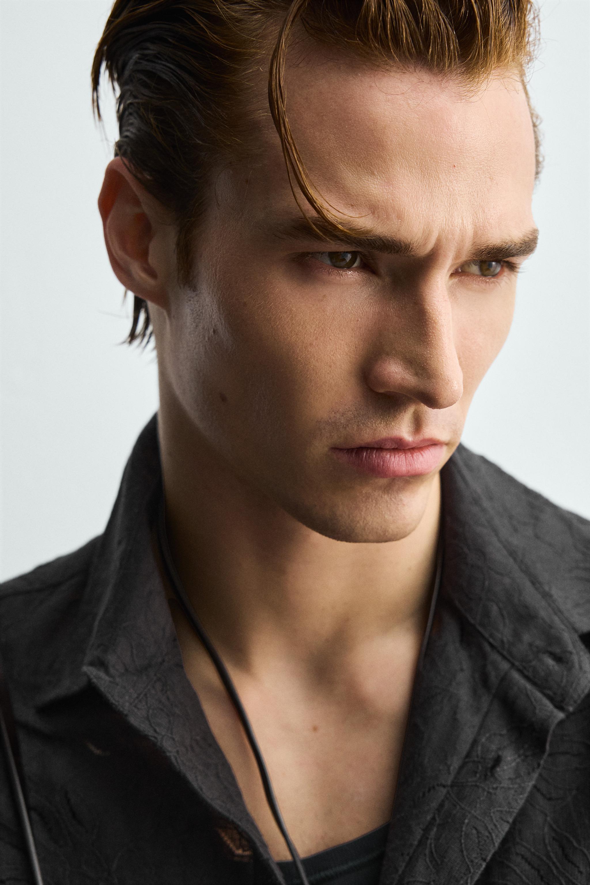 FLORAL JACQUARD SHIRT