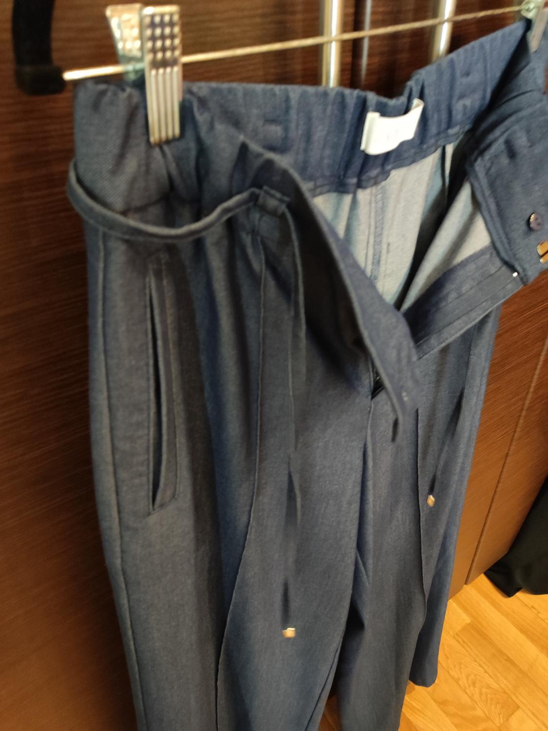 WIDE-LEG TROUSERS WITH ELASTIC WAISTBAND - Image 4
