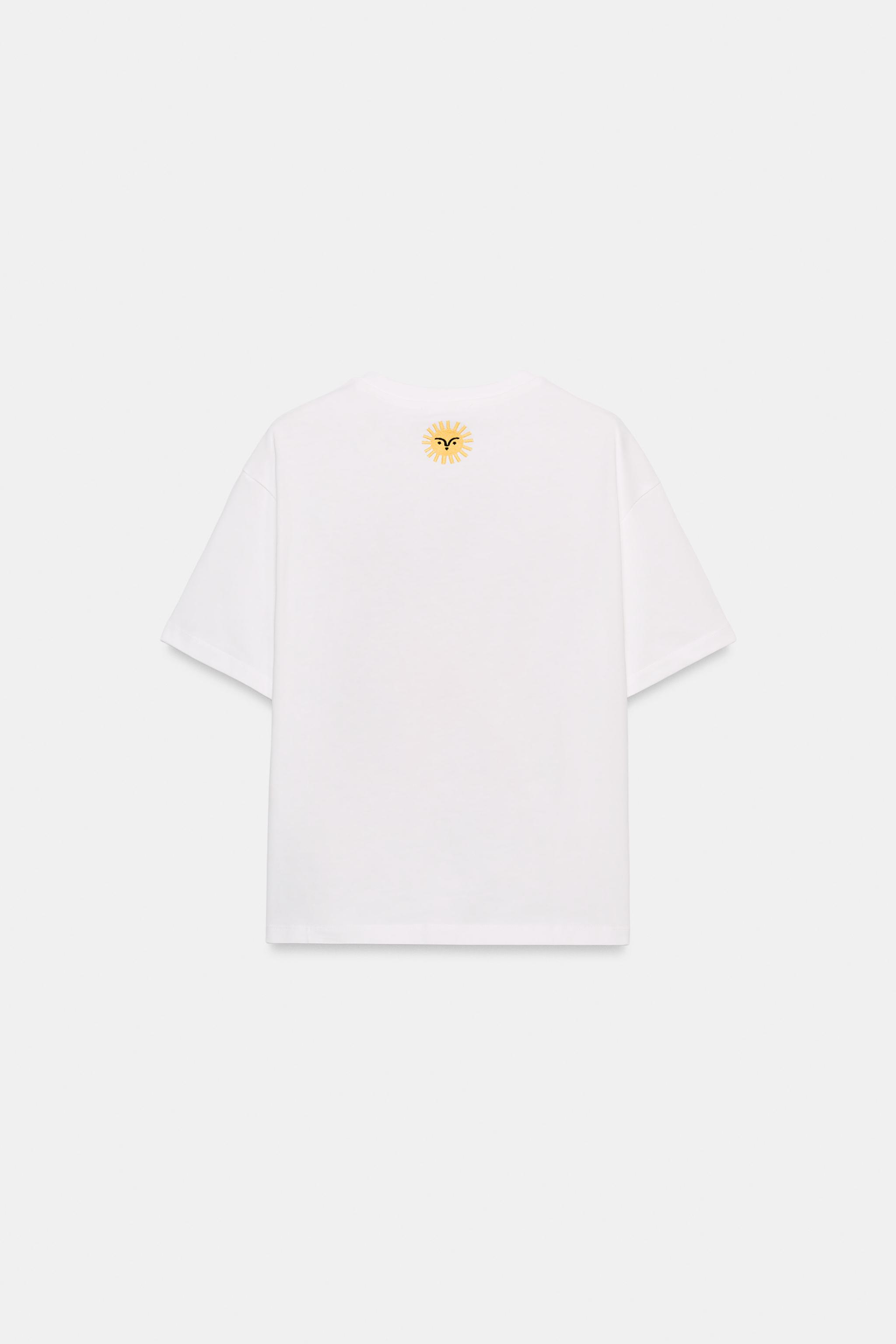 AGUSTINA SHUAN PRINT SHORT SLEEVE T-SHIRT