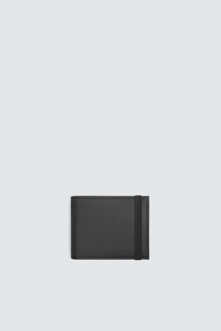 ZARA RUBBERISED WALLET