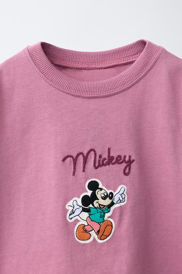 T-SHIRT BRODERIE MICKEY MOUSE © DISNEY - Violet de Zara - Image 2