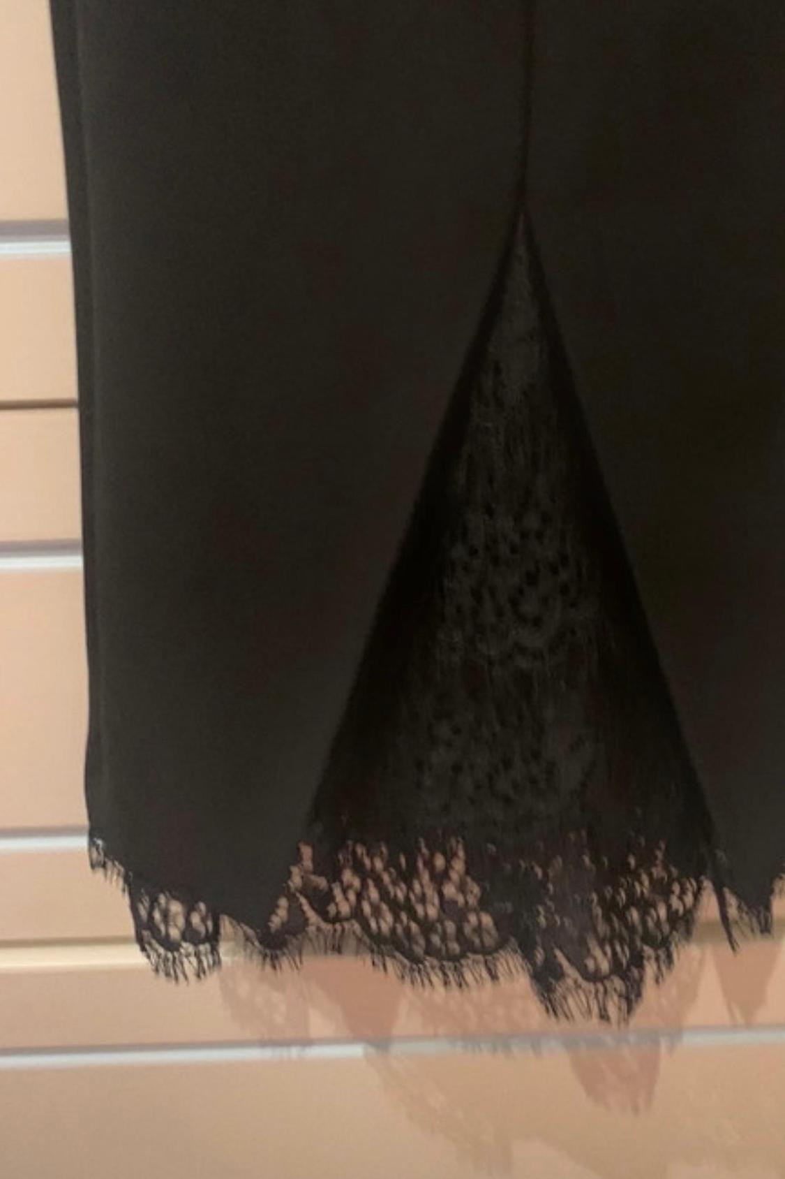 TROUSERS WITH LACE TRIM HEM - Image 4