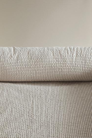 GINGHAM BABY NEST - Grey by Zara - Image 3