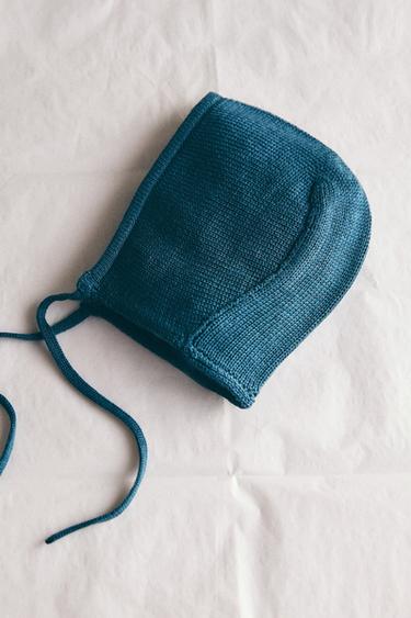 BONNET BÉBÉ MAILLE - Bleu de Zara - Image 4