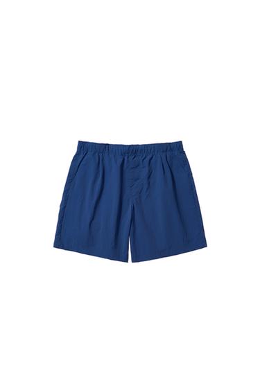 TECHNICAL BERMUDA SHORTS - Bluish by Zara