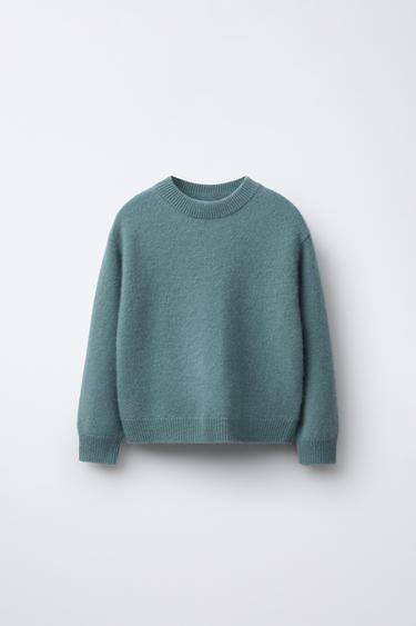 PULL 100 % CACHEMIRE BENSIMON X ZARA - bleu-poudré de Zara - Image 0