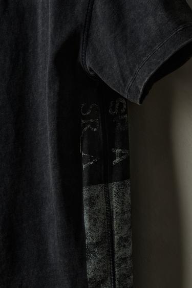 GRAPHIC PRINT T-SHIRT X SR_A - Dark anthracite by Zara - Image 2