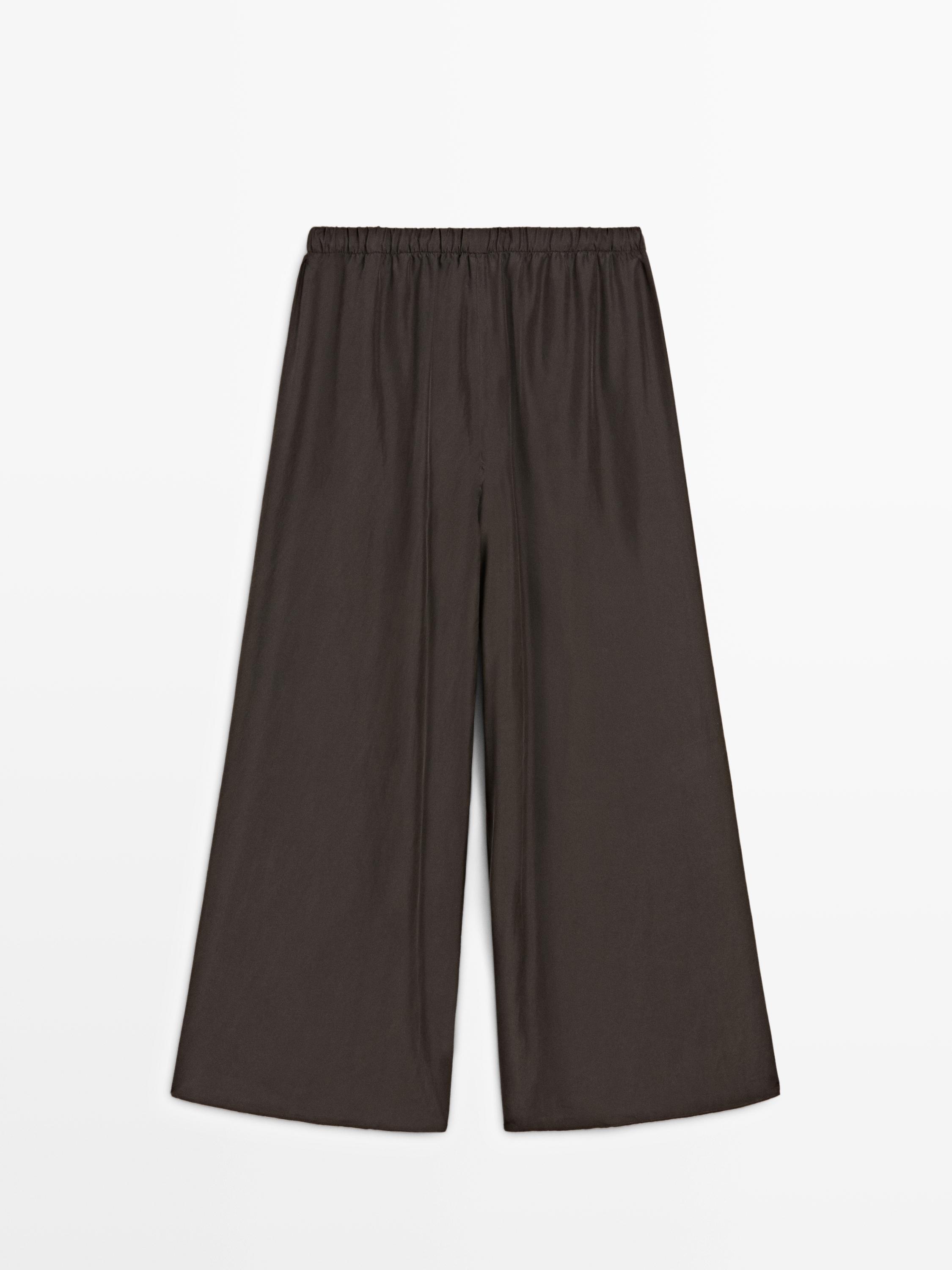 Flowing trousers with waist detail - STUDIO