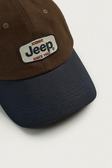 CASQUETTE JEEP® À PIÈCE EN CONTRASTE - Marron de Zara - Image 6