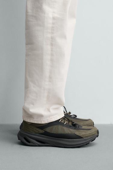 TRAINERS - Khaki Green by Zara - Image 0