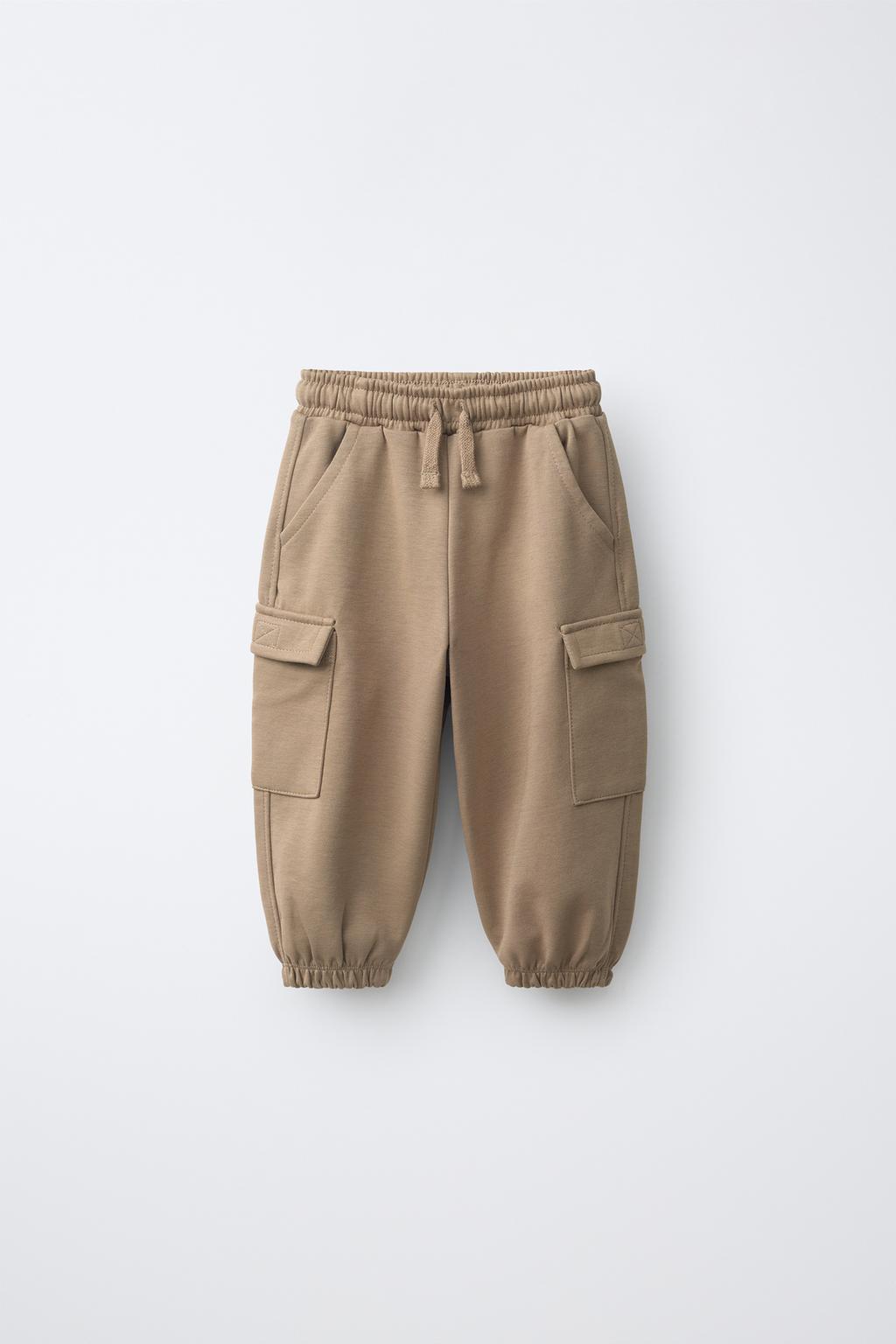 Zara İnterlok cargo jogger şalvar