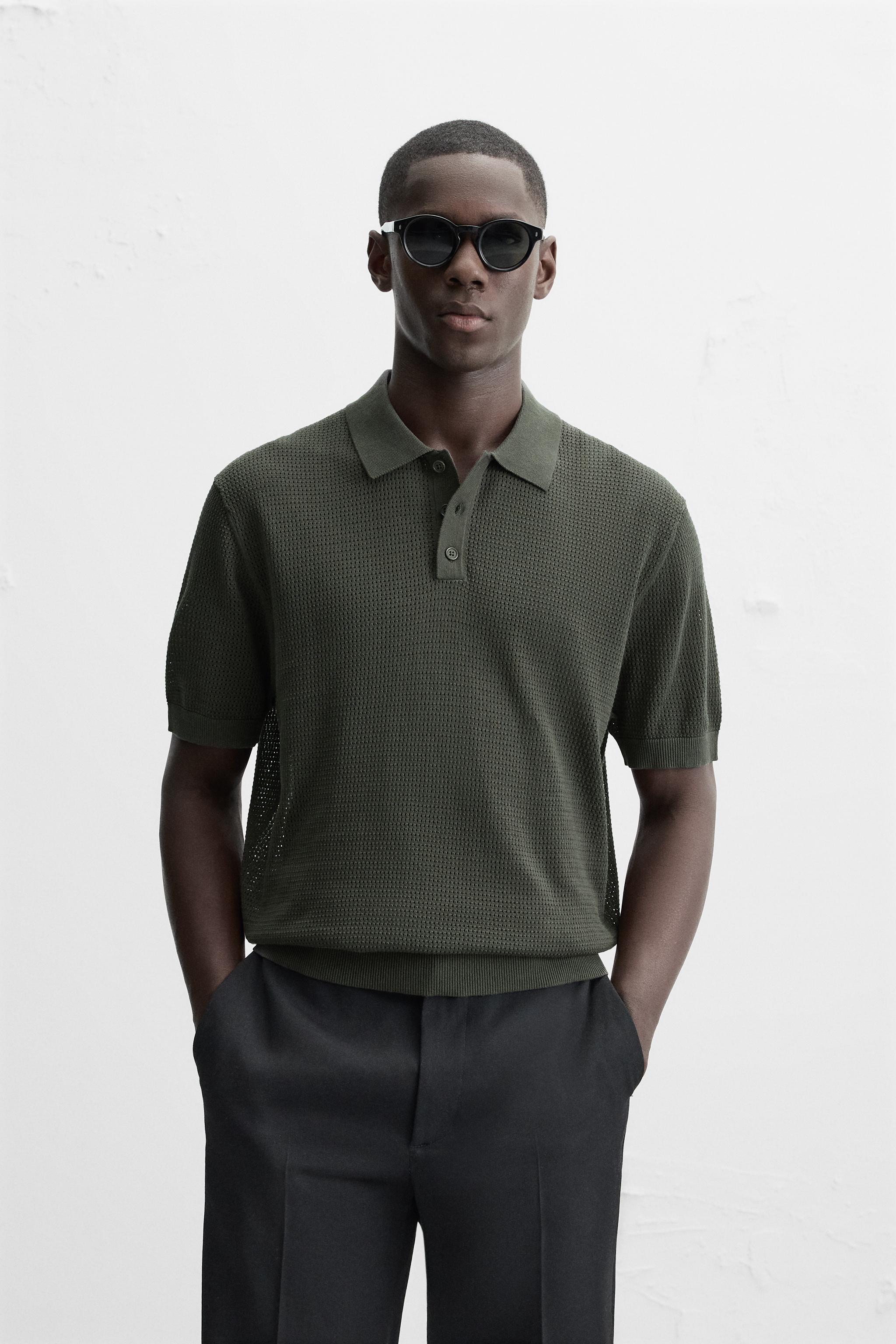 rimark style polo knit グレー rimark style polo knit グレー rimark style polo knit グレー