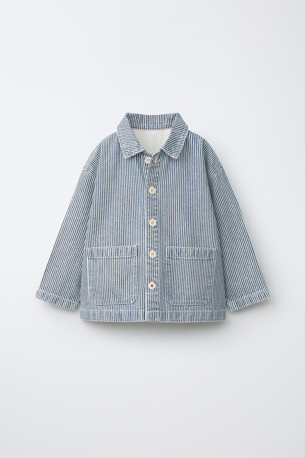 STRIPED OVERSHIRT