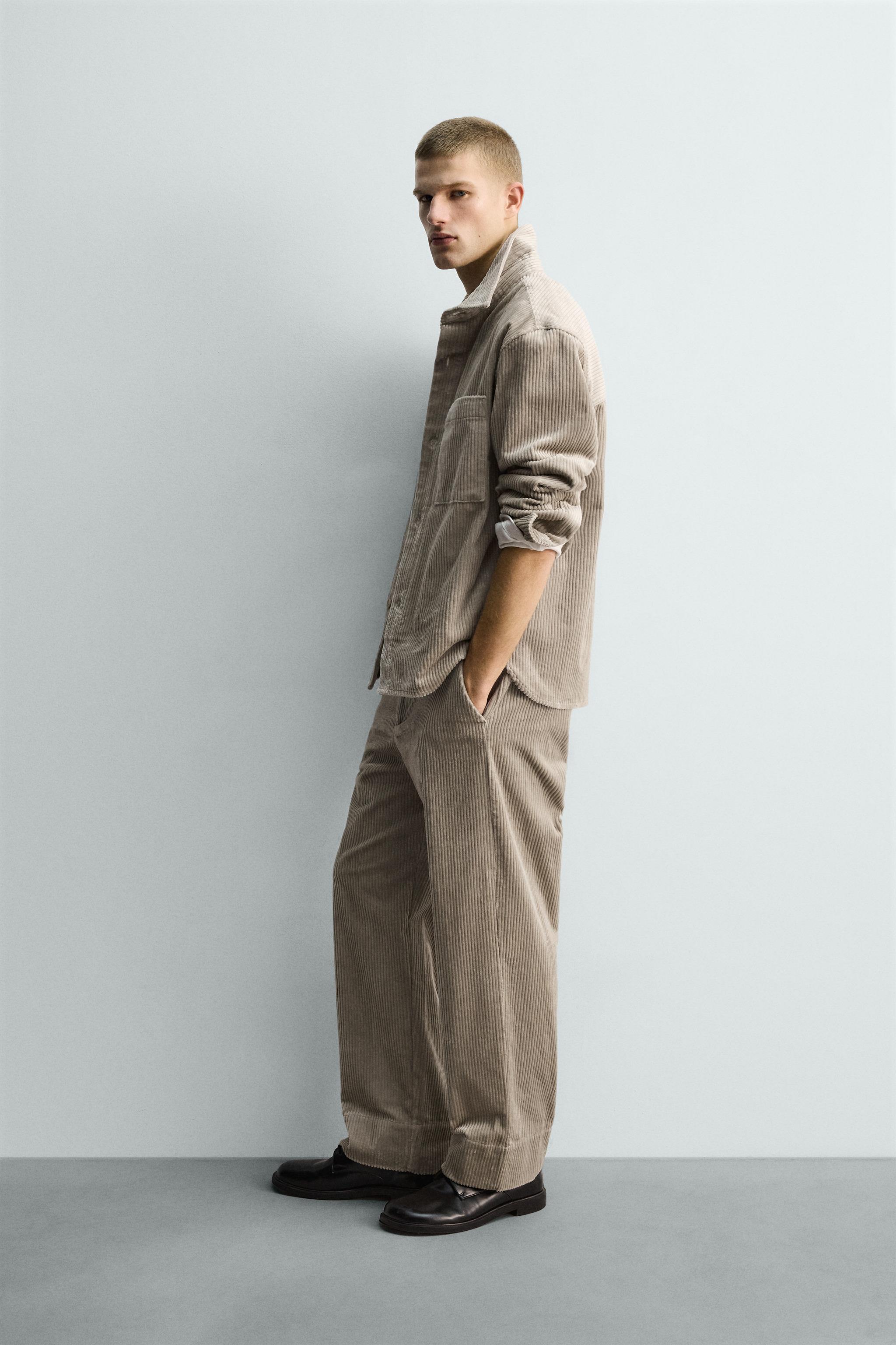 RELAXED FIT CORDUROY OVERSHIRT