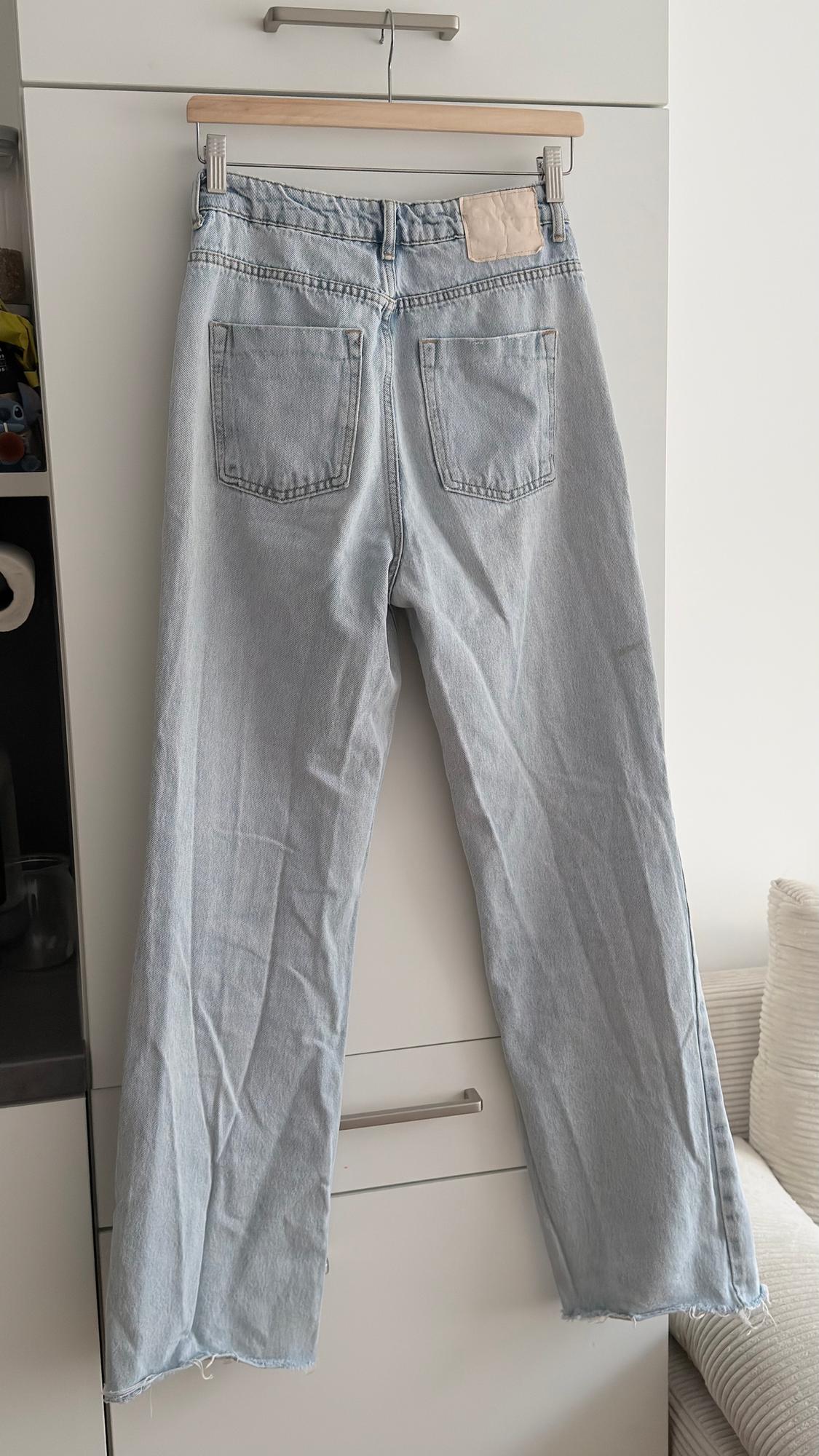 WIDE-LEG CHINO TROUSERS - Image 2