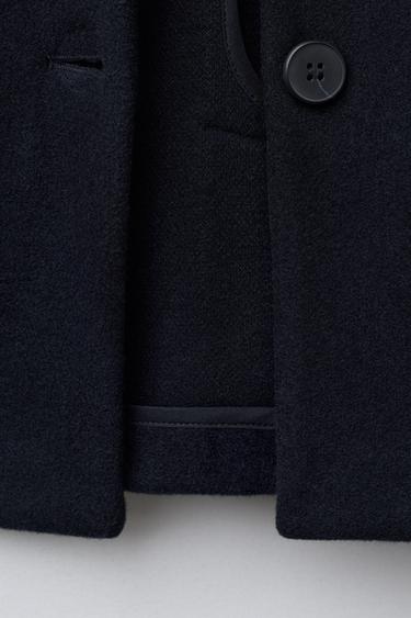 COAT - Navy blue by Zara - Image 7