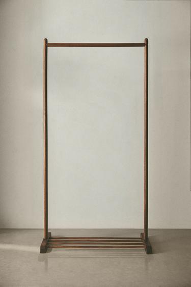 PORTE-VÊTEMENTS BOIS D'ACACIA - Marron de Zara - Image 6