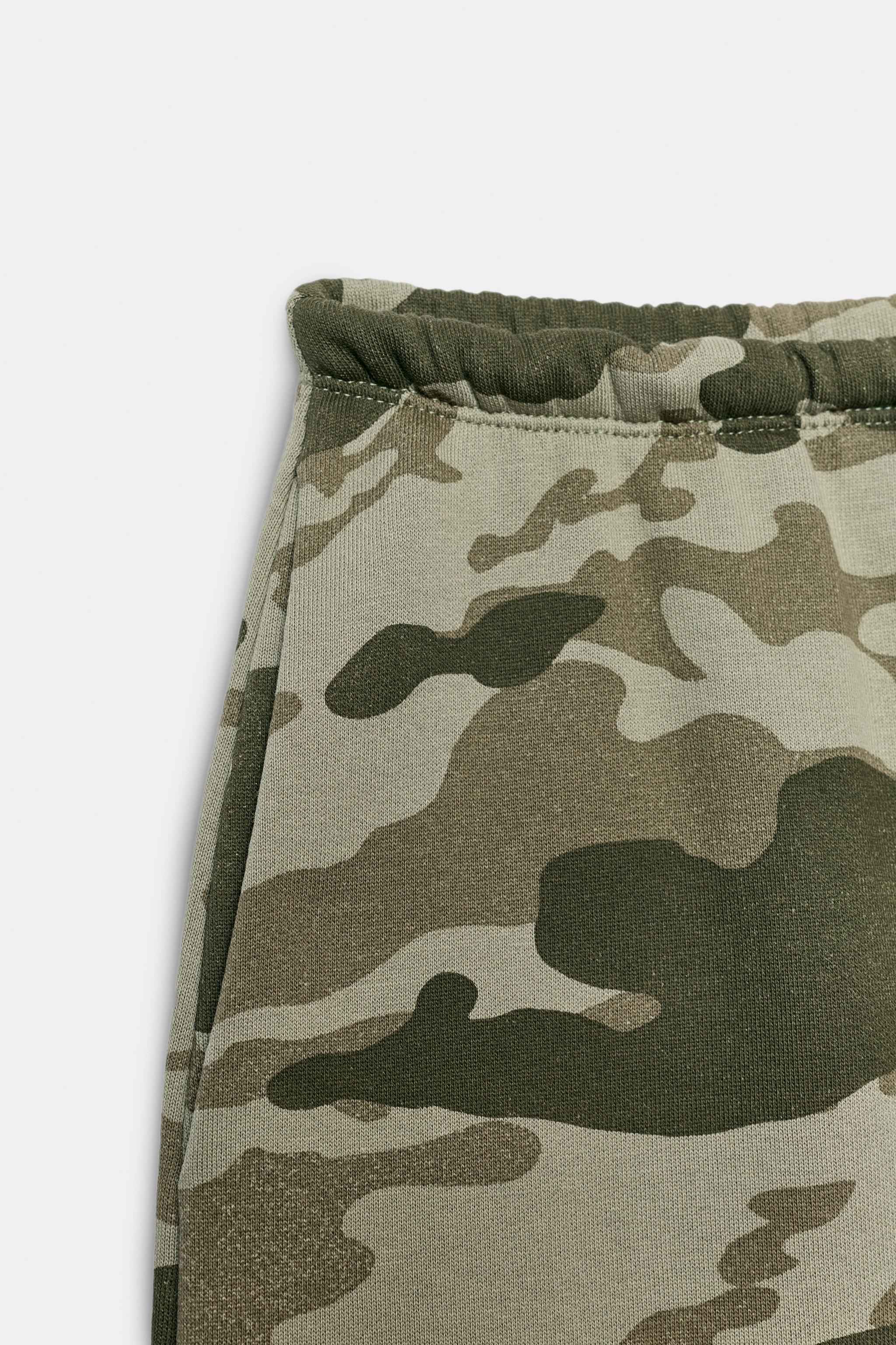 PRINTED POCKET PANTS