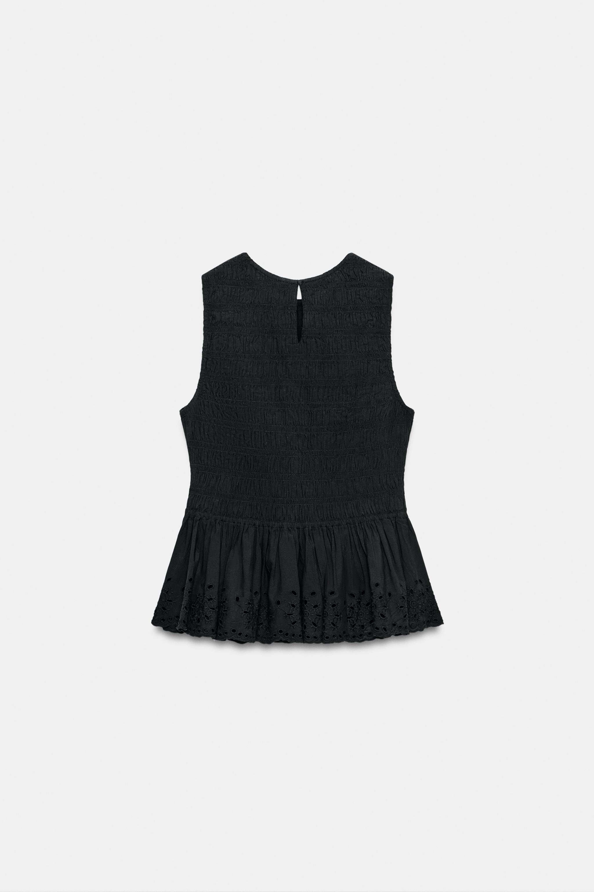 SMOCKED TOP