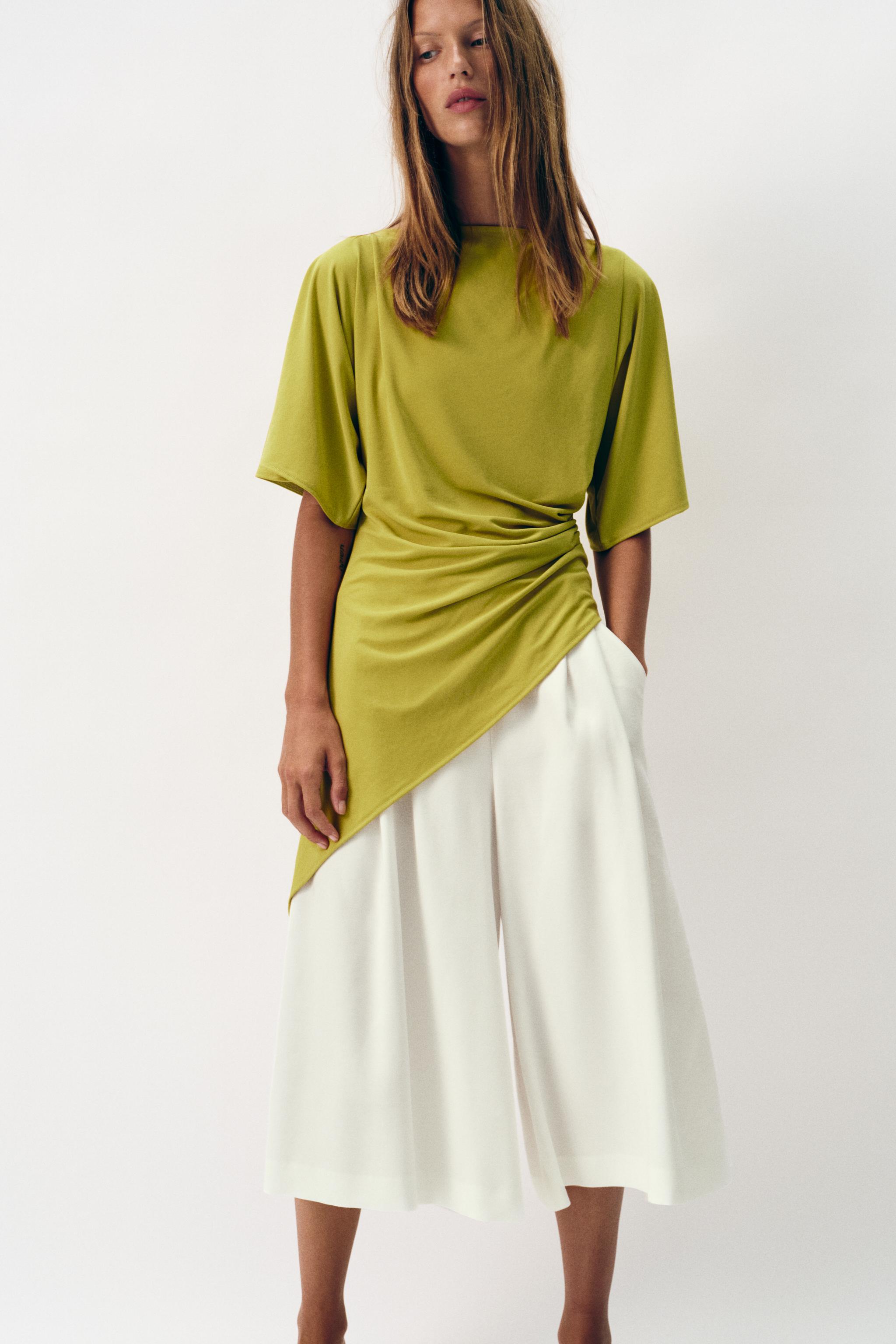 DRAPED ASYMMETRIC TOP