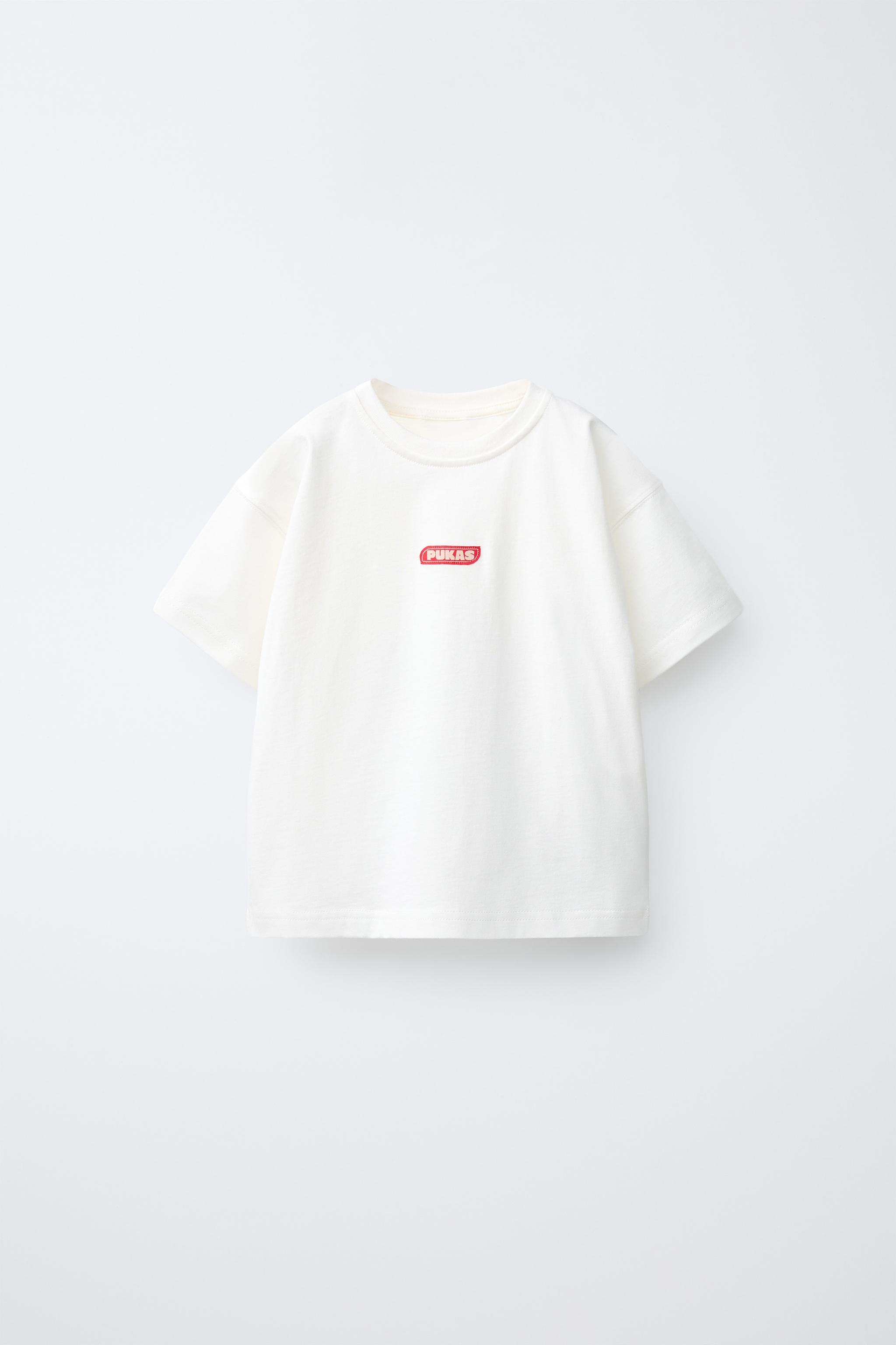 PUKAS SURF PHOTO LOGO T-SHIRT — White