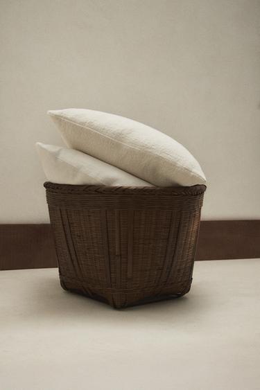 ПЛЕТЕН КОШ - Светлобежов от Zara