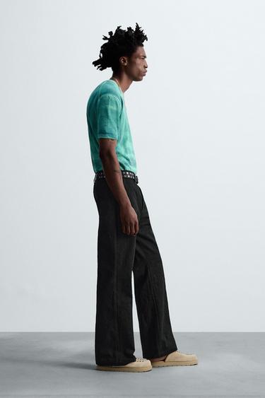 FLORAL EMBROIDERY TROUSERS - Black by Zara - Image 3