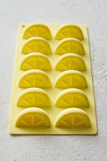 BAC À GLAÇON SILICONE TRANCHES CITRON - Jaune de Zara - Image 6