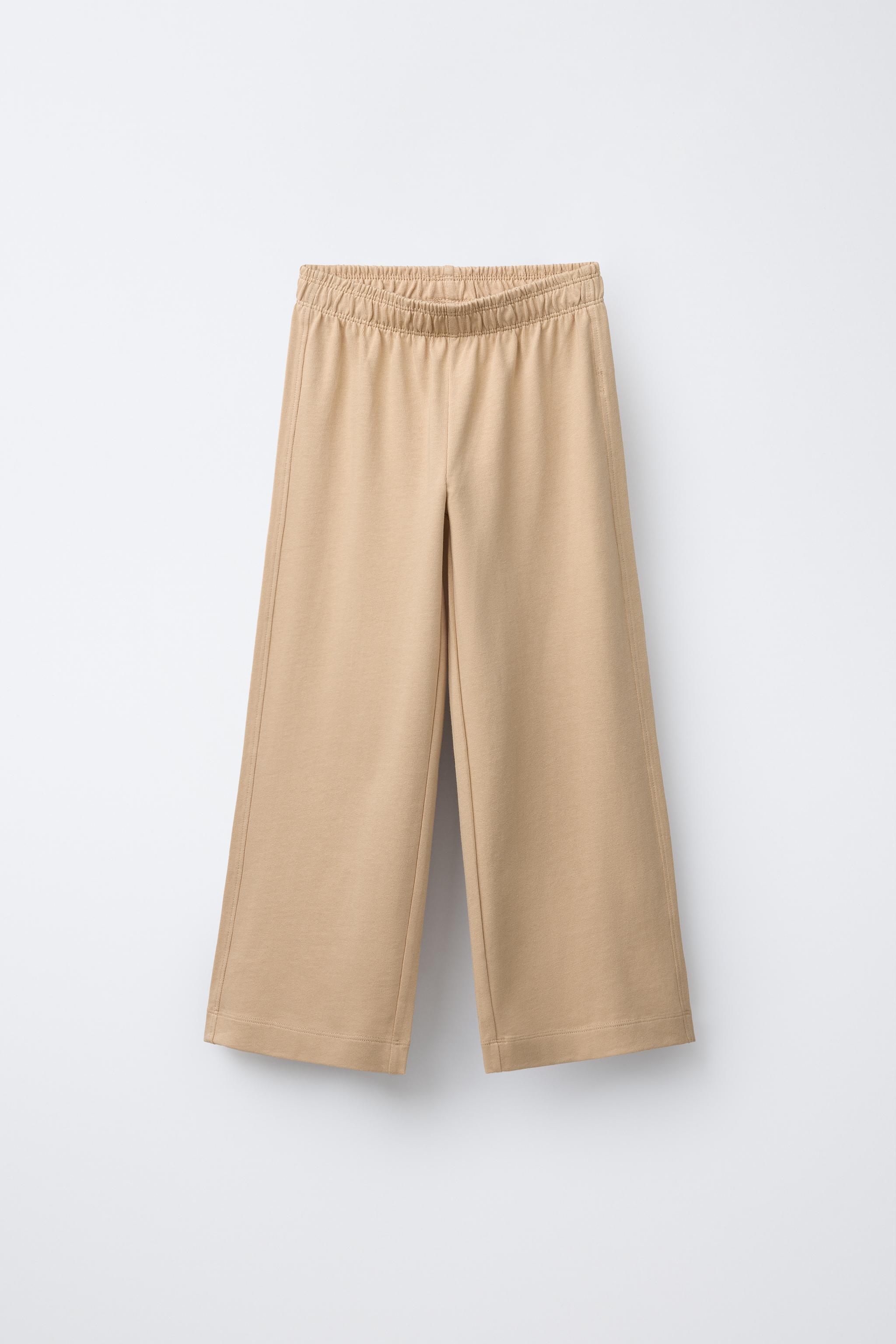 ☆ドイツ発*ZARA*新作*ワイドレッグキュロット/ECRU☆ ZW COLLECTION ワイドレッグパンツ - エクリュ | ZARA Japan / 日本