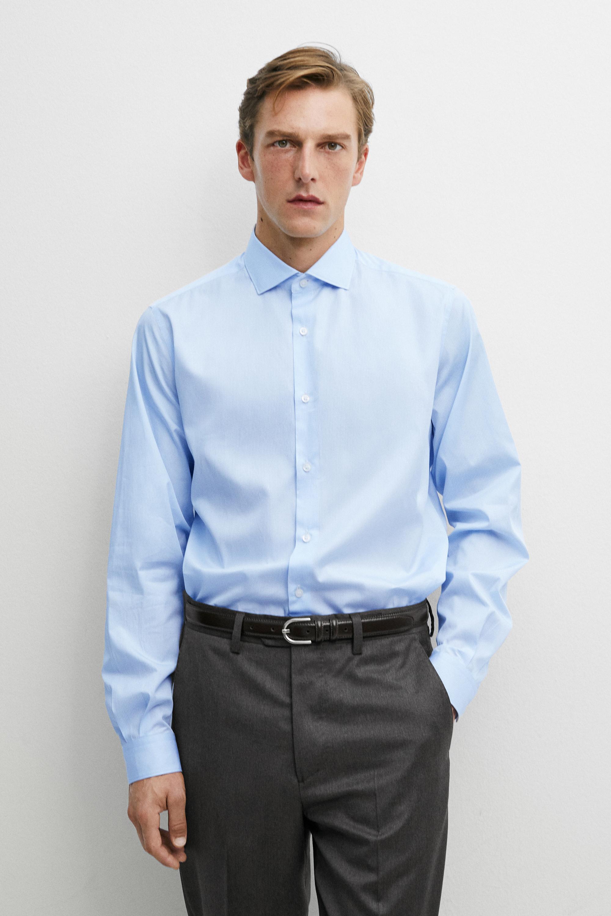 100% cotton striped shirt