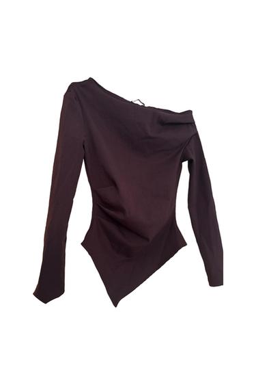 BROWN/BURGUNDY SHIRT