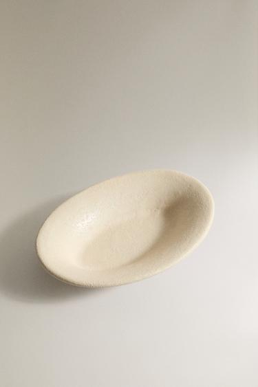 PORTE-SAVON SALLE DE BAIN CÉRAMIQUE TERRE - Gris de Zara - Image 1