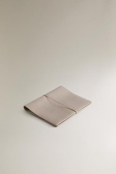 LEATHER BOOK COVER - Grey by Zara - Image 1