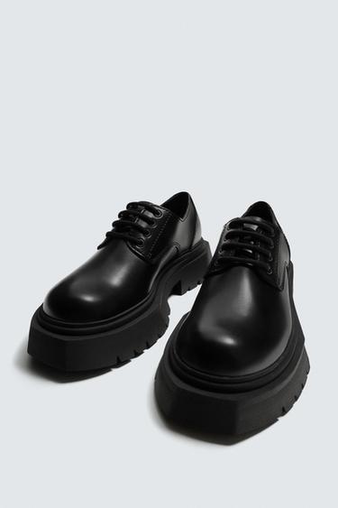 CHAUSSURES ÉPAISSES - Noir de Zara - Image 4