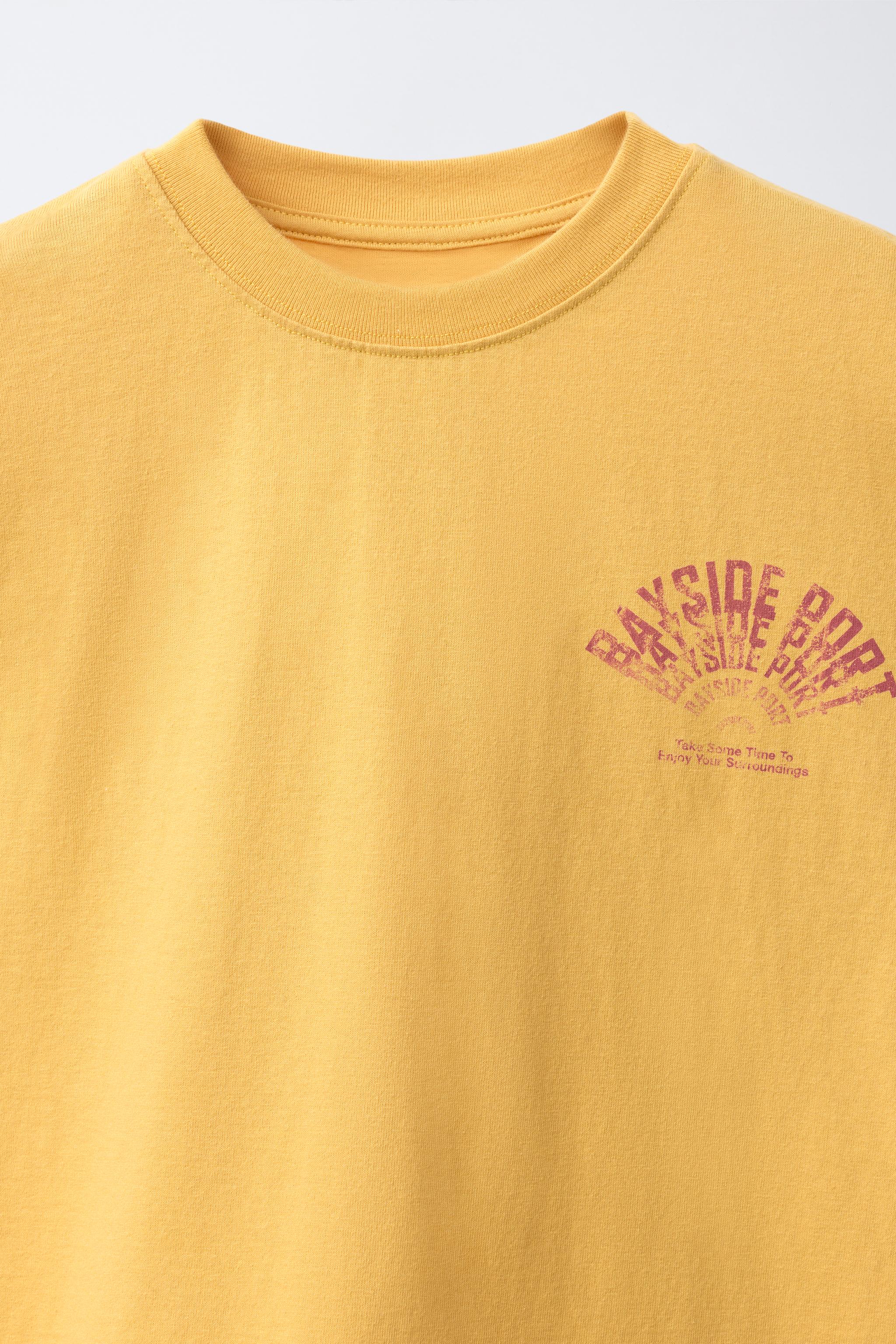 TEXT PRINT T-SHIRT