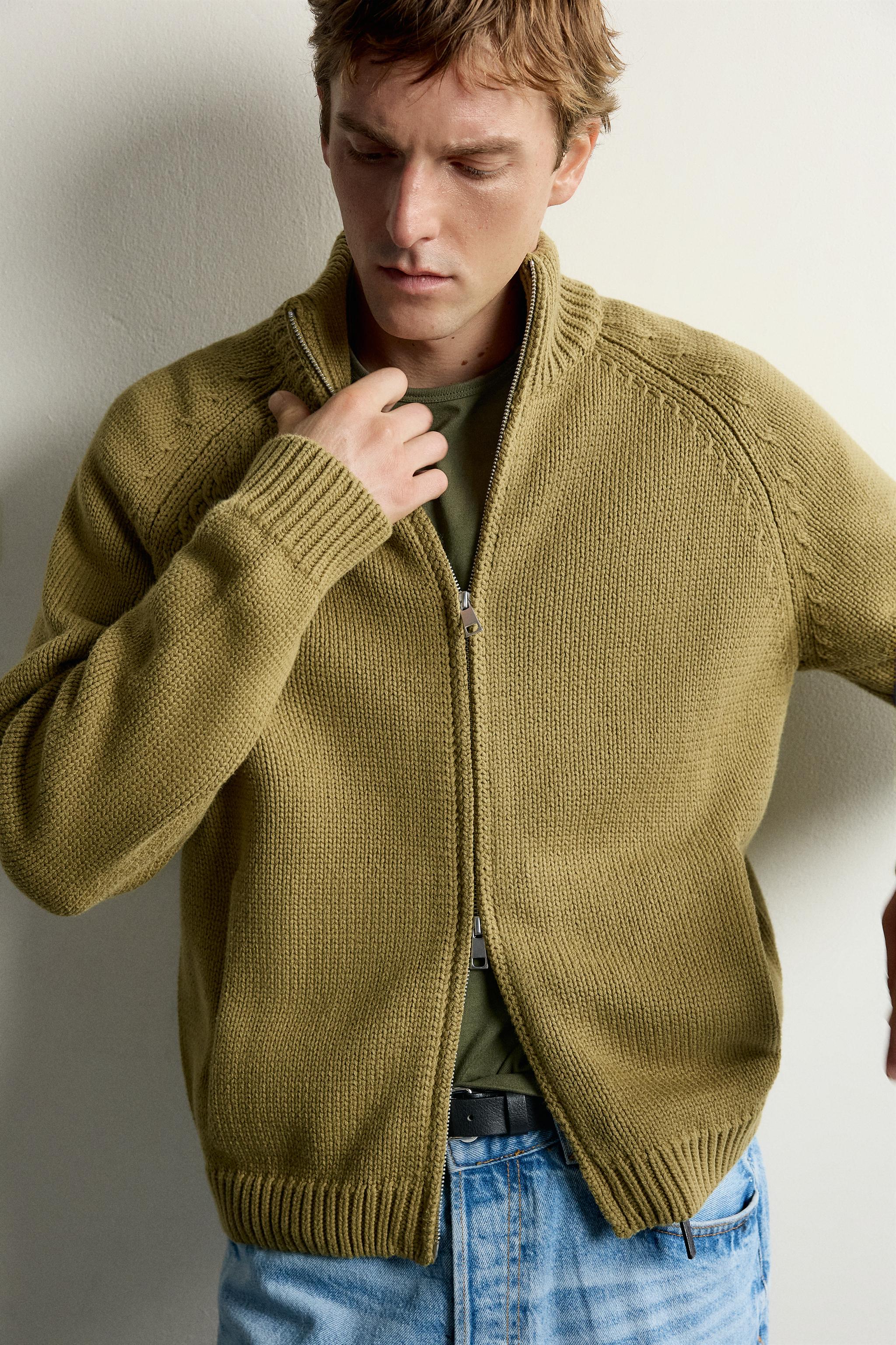 GILET EN MAILLE ZIPPÉ
