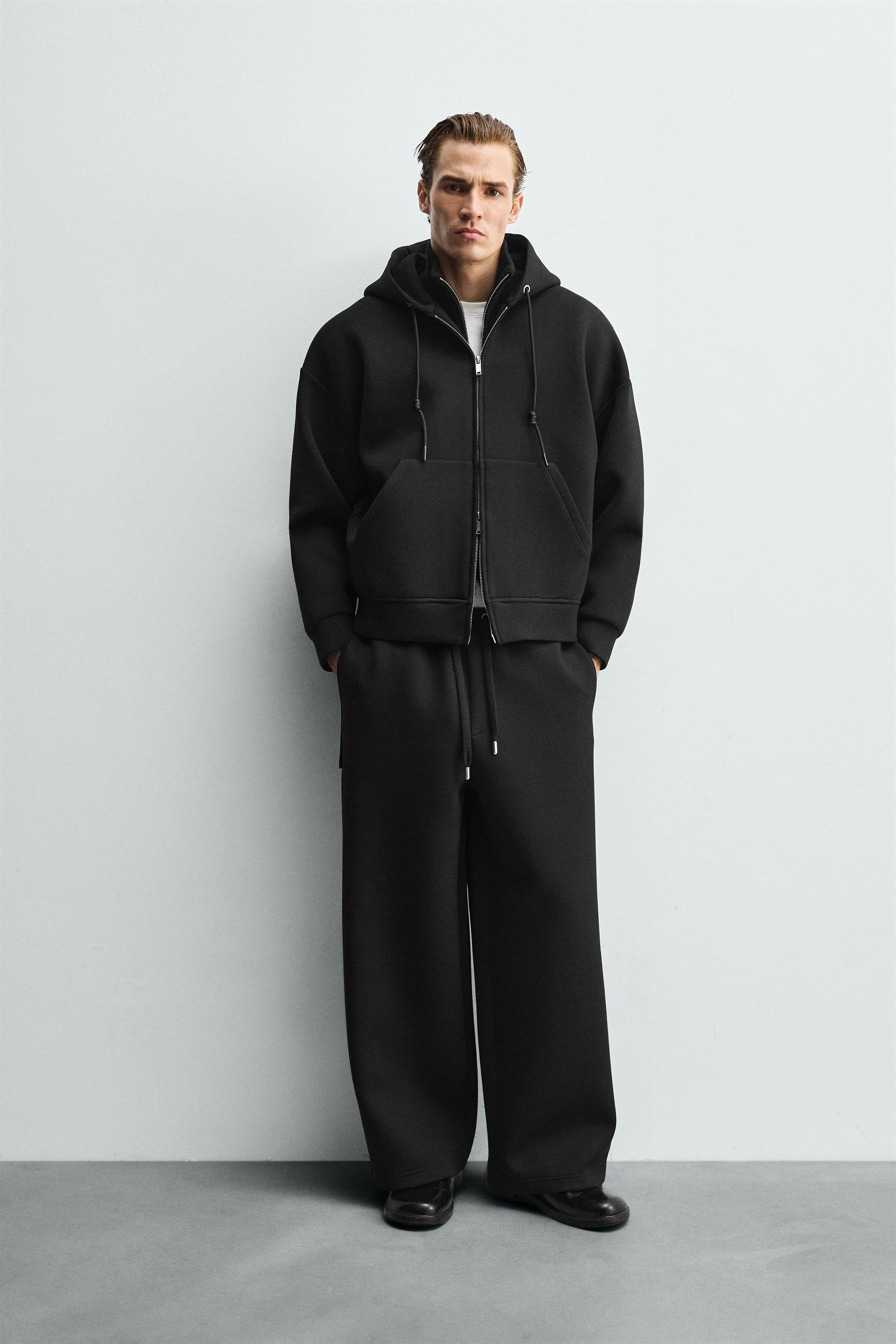 完売 ZARA MAN ソフトデニム ジョガーパンツ スウェットデニム メンズ 送料520円 M 31 デニム パンツ ジーンズ ストレッチ サルエル メンズジョガーパンツ | ZARA