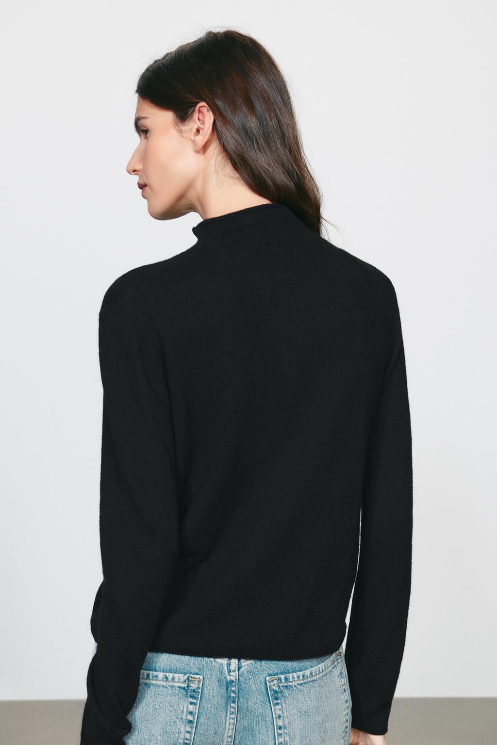EXTRA-SOFT 100% WOOL HIGH NECK JUMPER