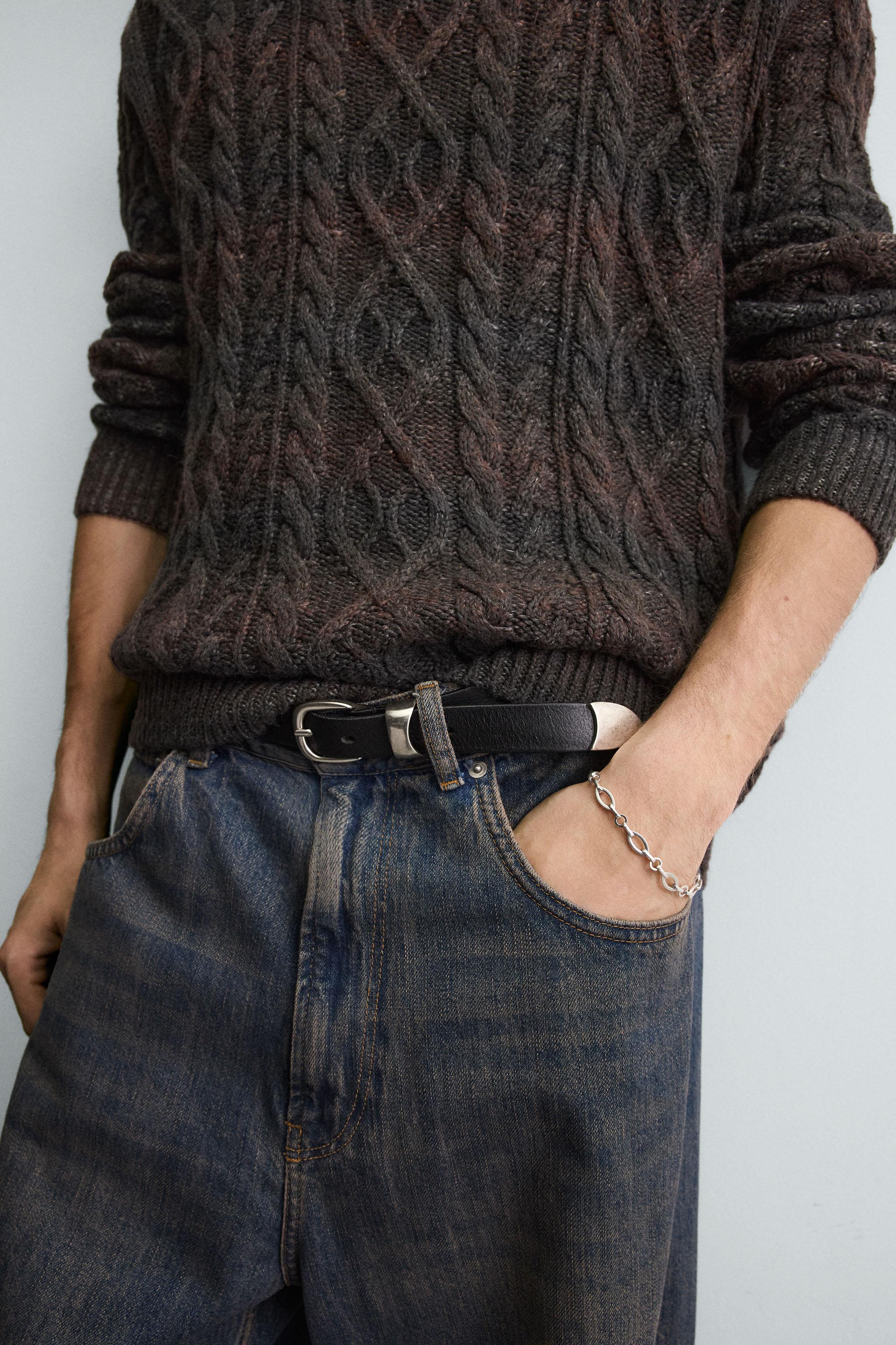 メタルリンクブレスレット - シルバー | ZARA Japan / 日本