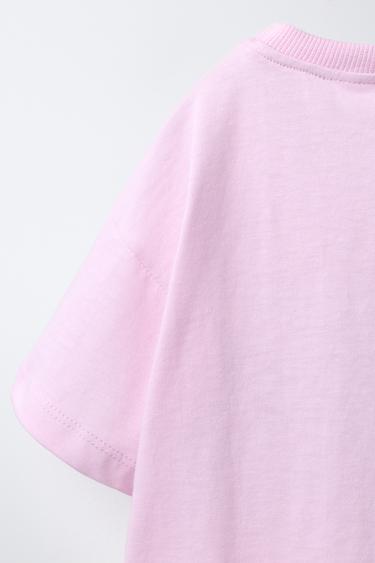 T-SHIRT MARGUERITES DAISY © DISNEY - Mauve clair de Zara - Image 3