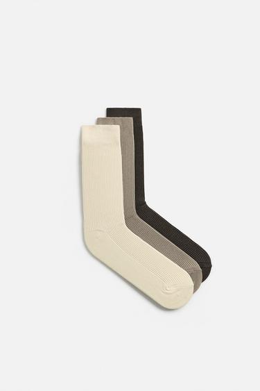 CHAUSSETTES LÉGÈRES LOT DE 3 - divers de Zara - Image 1