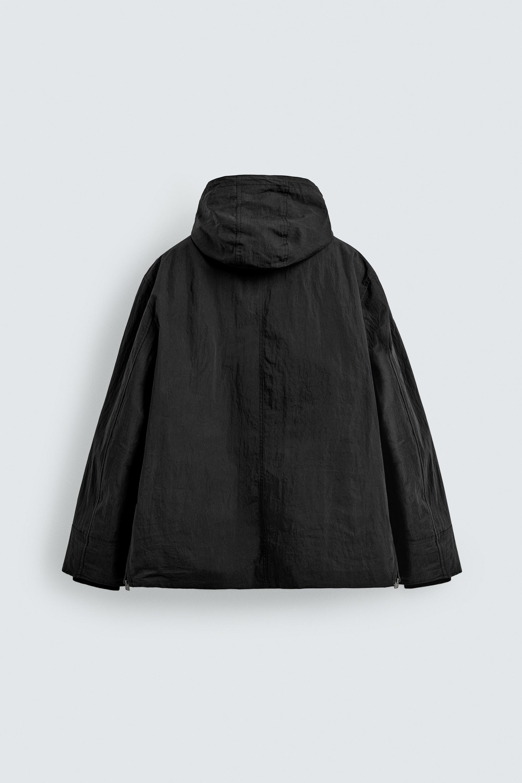 TECHNICAL POCKET PARKA - Charcoal | ZARA United States