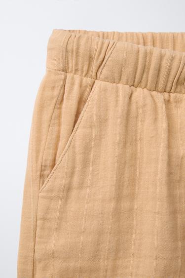 BERMUDA TEXTURÉ - Moutarde de Zara - Image 3