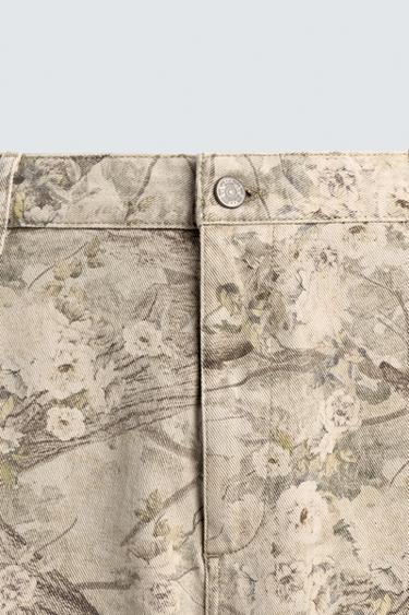 ABSTRACT PRINT CARPENTER TROUSERS - 026 by Zara - Image 7