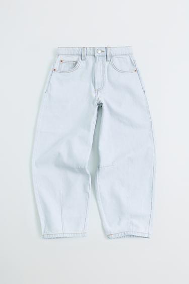 BARREL JEANS - Light blue by Zara